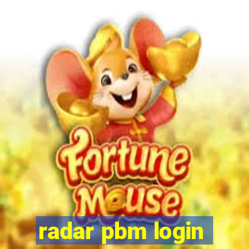 radar pbm login